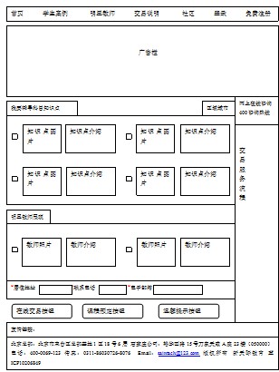 網(wǎng)站結構